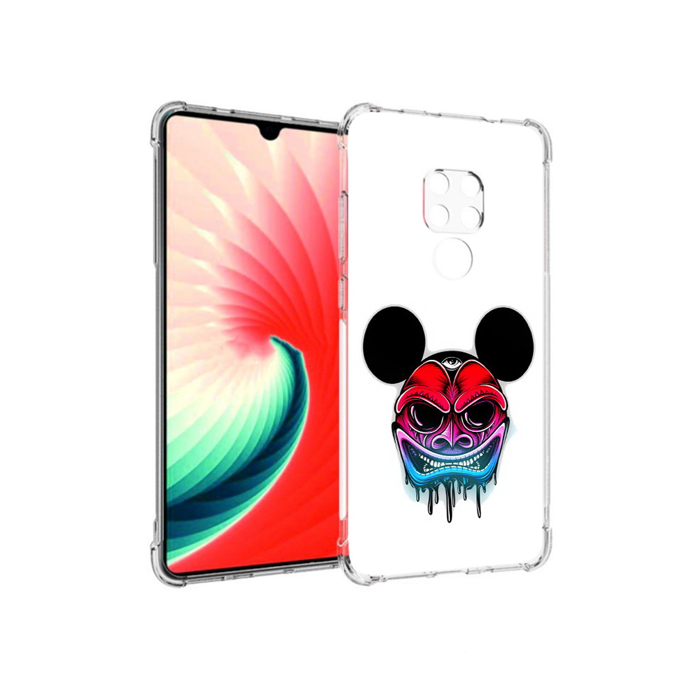 Чехол MyPads Tocco для Huawei Mate 20 микки в маске