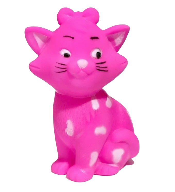 

Игрушка для собак Пижон Кошечка пищащая розовая 10 см