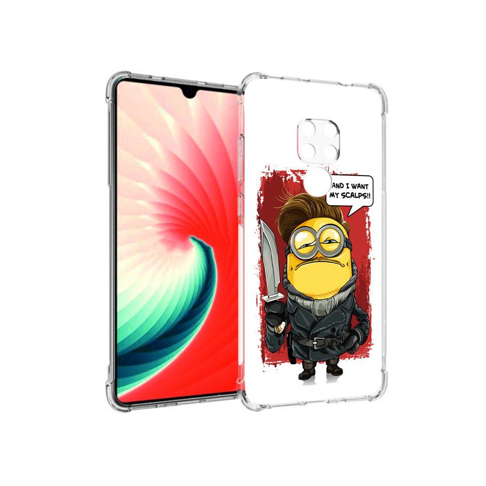 

Чехол MyPads Tocco для Huawei Mate 20 миньон убийца, Прозрачный, Tocco