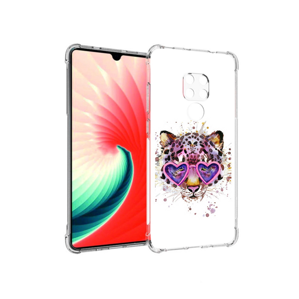 Чехол MyPads Tocco для Huawei Mate 20 модный леопард