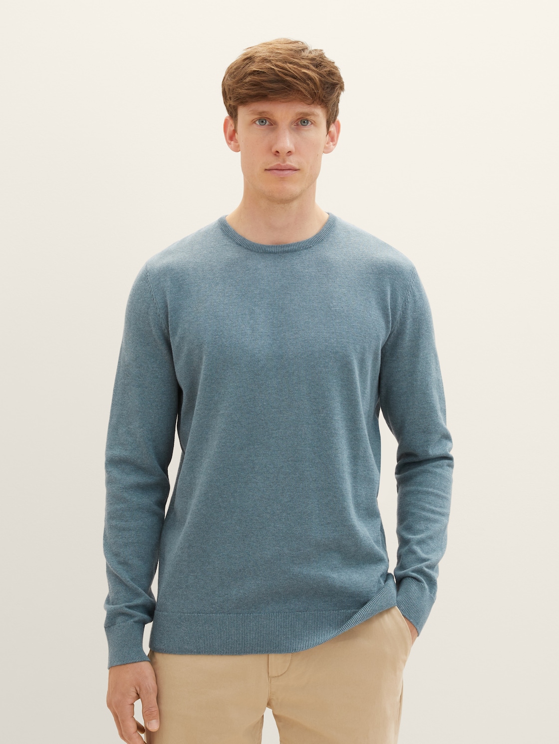 

Джемпер мужской TOM TAILOR 1027661 синий S, 1027661