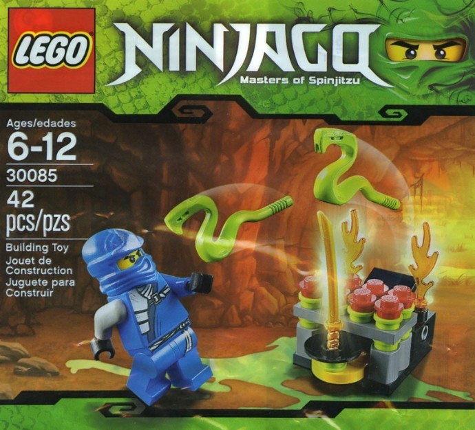 Конструктор Lego 30085 NinjaGo Джей и змеи 42 детали