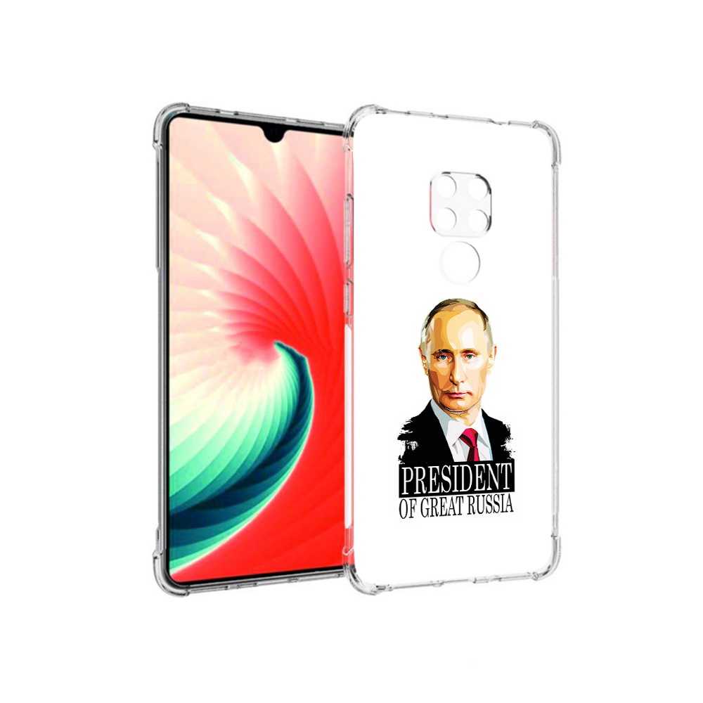 

Чехол MyPads Tocco для Huawei Mate 20 Володька, Прозрачный, Tocco