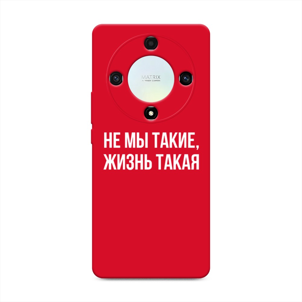 

Чехол Awog на Honor X9A "Не мы такие, жизнь такая", Прозрачный;белый;бежевый, 6120853-1