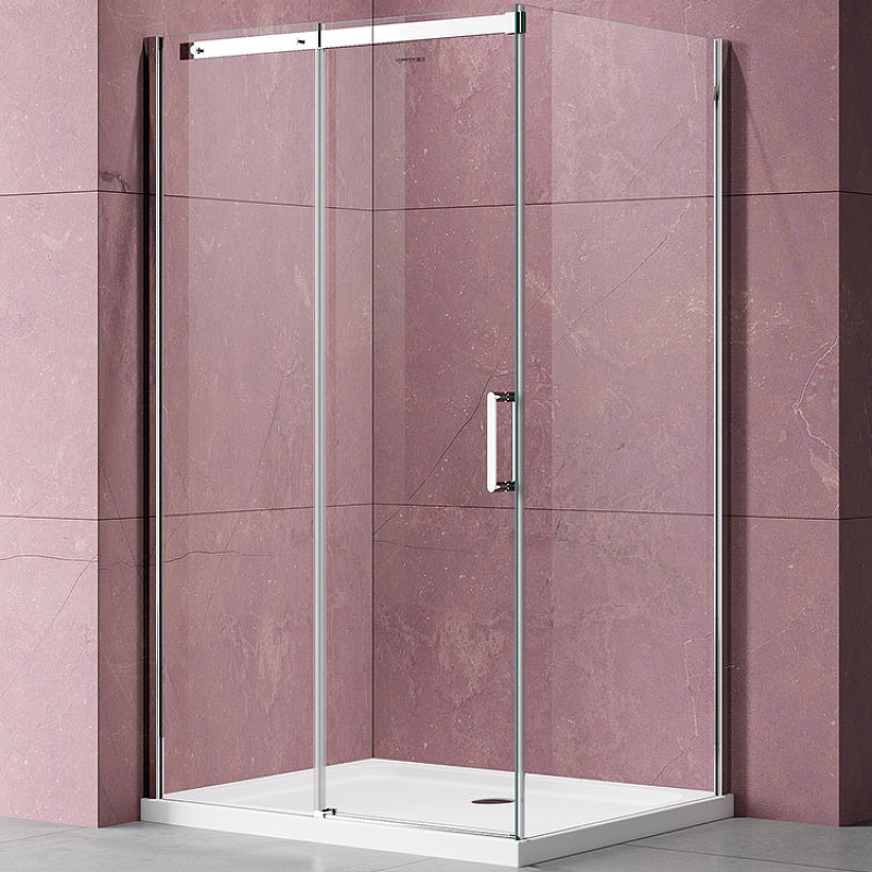 

Душевой уголок Vincea Dice 160x80 VSR-4D8016CL профиль Хром стекло прозрачное