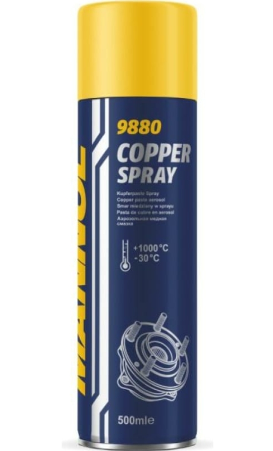 

Медная смазка аэрозоль COPPER SPRAY 500 мл