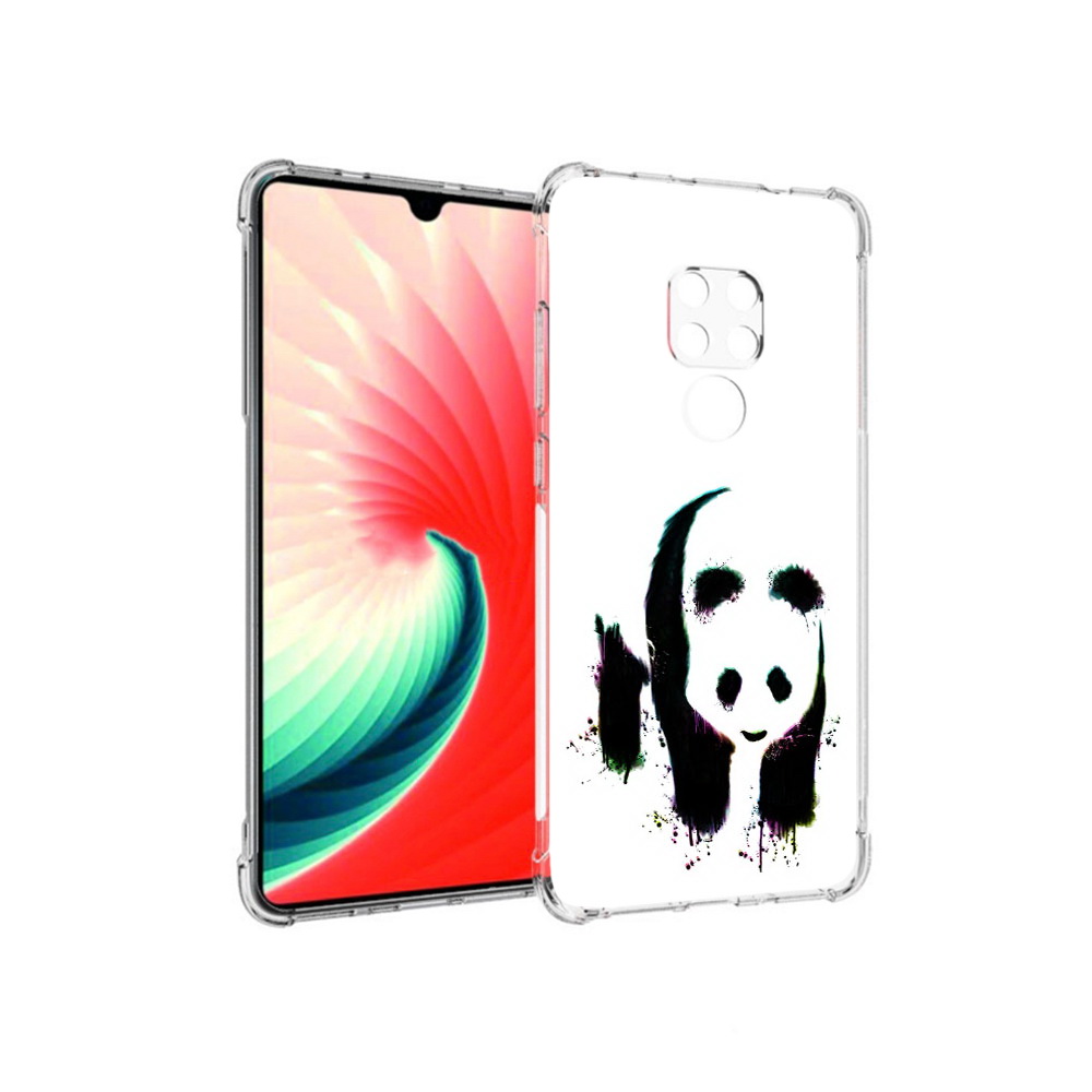 

Чехол MyPads Tocco для Huawei Mate 20 панда в акварели, Прозрачный, Tocco