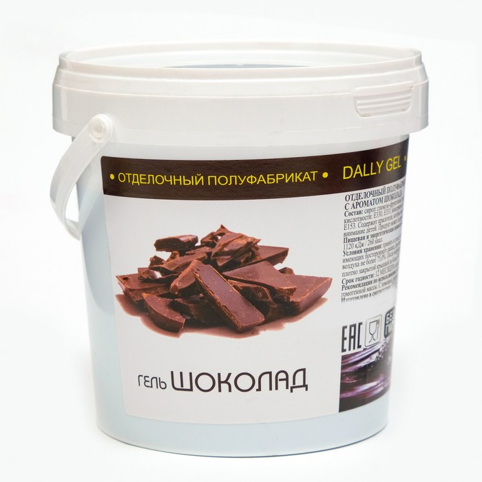 

Гель кондитерский зеркальный Dally Gel Шоколадный