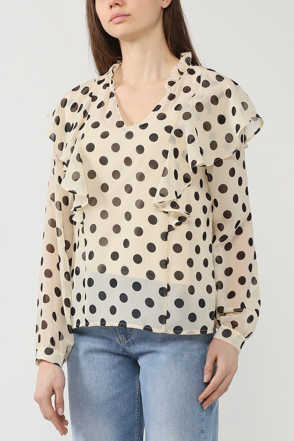 

Блуза женская Vero Moda 10227994 бежевая XL, 10227994