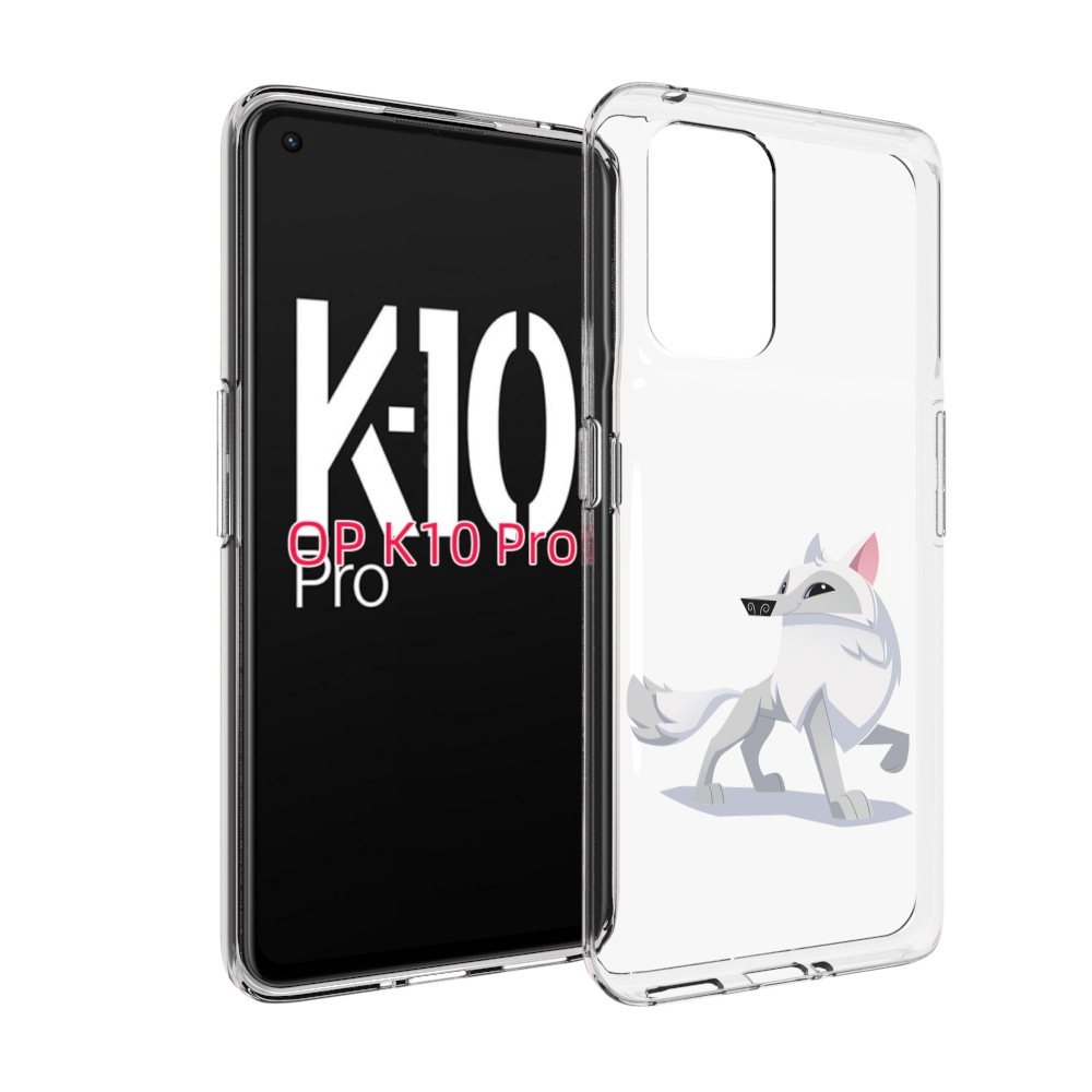 

Чехол MyPads волчок-серый для OPPO K10 Pro, Прозрачный, Tocco