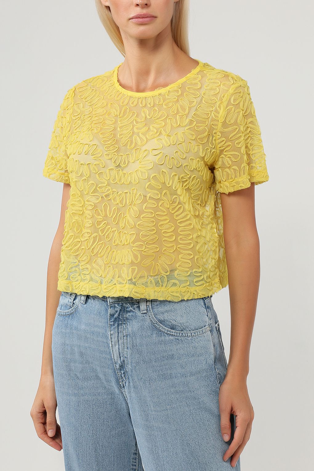 

Блуза женская Vero Moda 10233819 желтая XS, 10233819