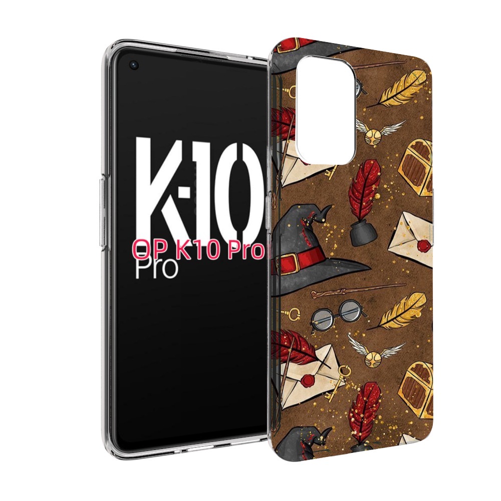 

Чехол MyPads гарри-поттер-вайб для OPPO K10 Pro, Прозрачный, Tocco