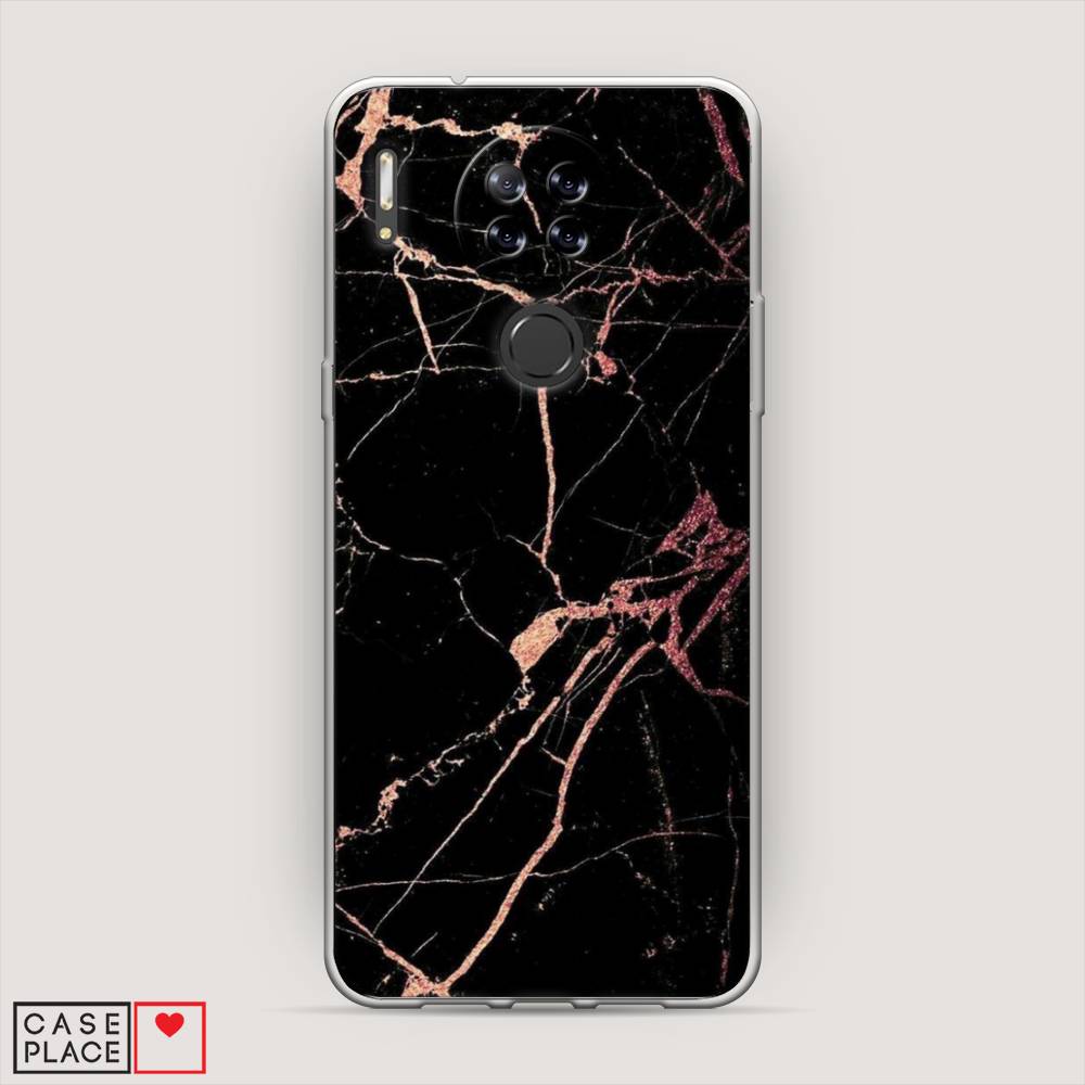 

Чехол Awog на Blackview A80 "Мрамор розовое золото", Разноцветный, 280150-3