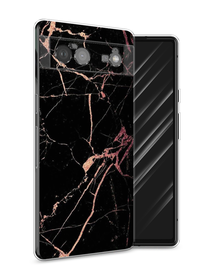 

Чехол Awog на Google Pixel 6 "Мрамор розовое золото", Разноцветный, 270850-3
