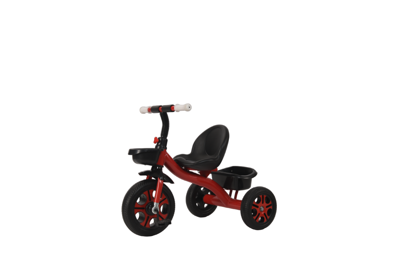 Велосипед Utmaster с багажником и корзинкой, красный