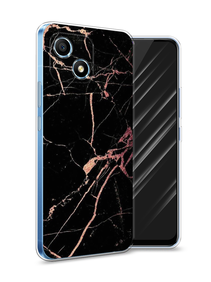 

Чехол Awog на Honor Play 30 "Мрамор розовое золото", Разноцветный, 6108750-3