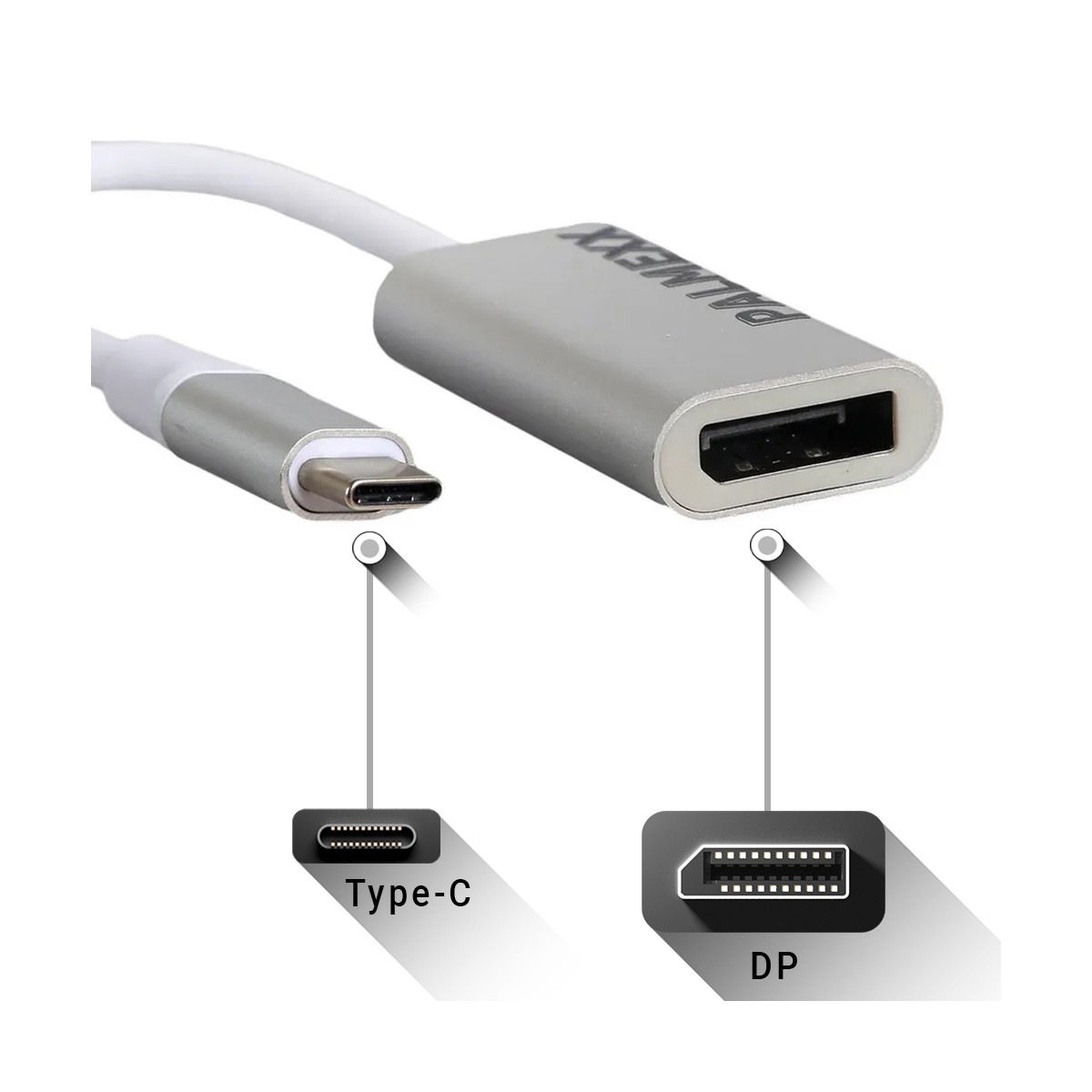 фото Переходник для кабеля palmexx с порта usb-c - displayport