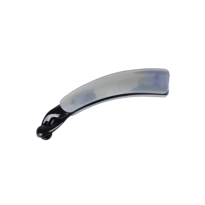 

Заколка для волос Accessories, 8х2 см, арт.10922-5053, Серый;черный