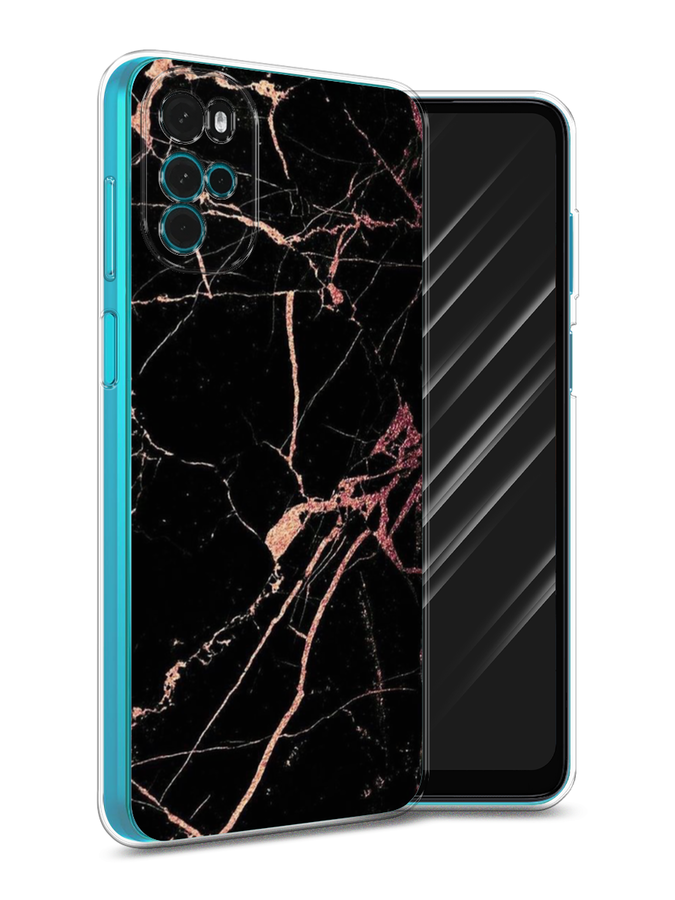 

Чехол Awog на Motorola Moto G22 "Мрамор розовое золото", Разноцветный, 243150-3