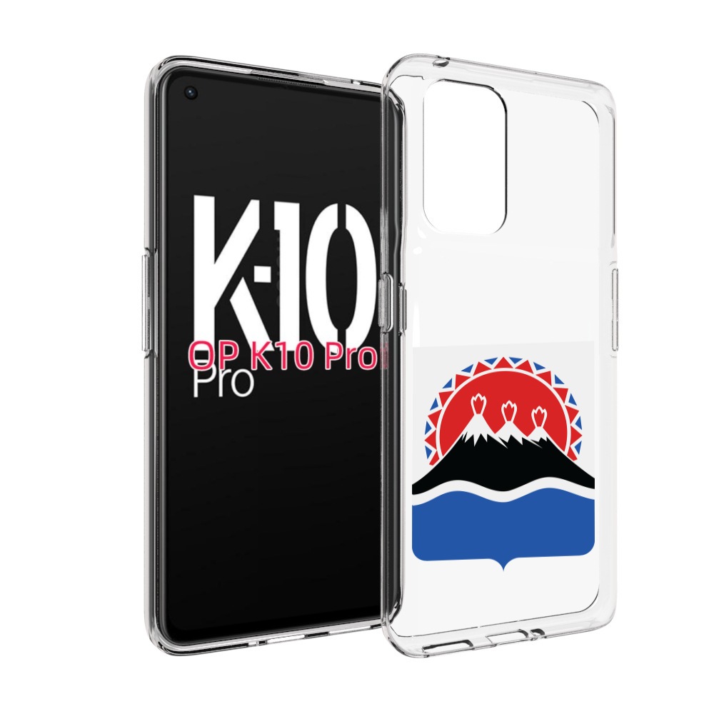 

Чехол MyPads герб-камчатскии-краи для OPPO K10 Pro, Прозрачный, Tocco