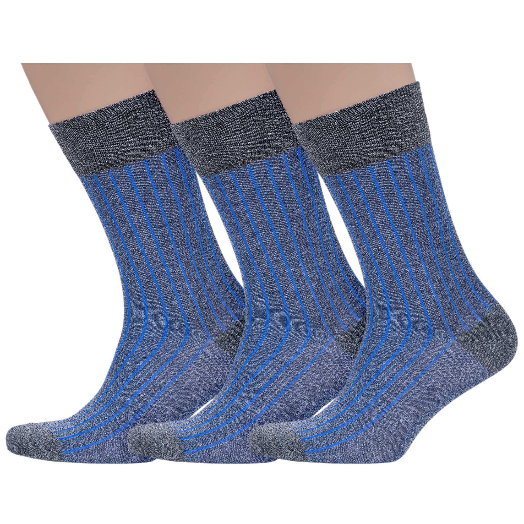 Комплект носков мужских Sergio di Calze 3-18SC2 разноцветных 27