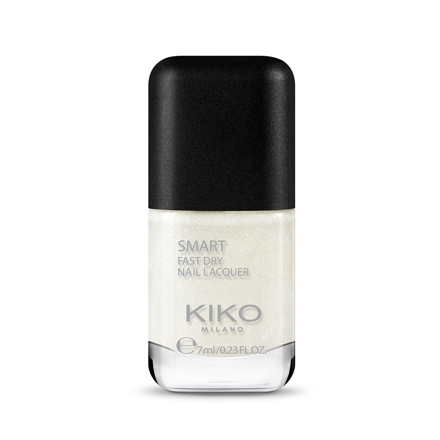 Лак для ногтей Kiko Milano Smart nail lacquer 42 Pearly Golden White 7 мл палитра для контуринга с хайлайтером kiko milano contour obsession 02 средний