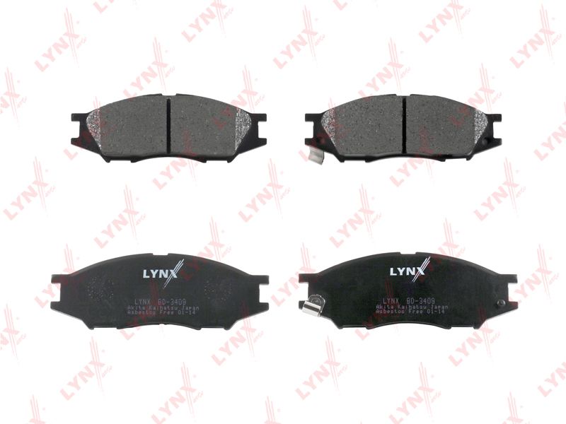 

Тормозные колодки LYNXauto передние для Nissan Almera Classic, Micra K11 1.5d -2003 BD3409