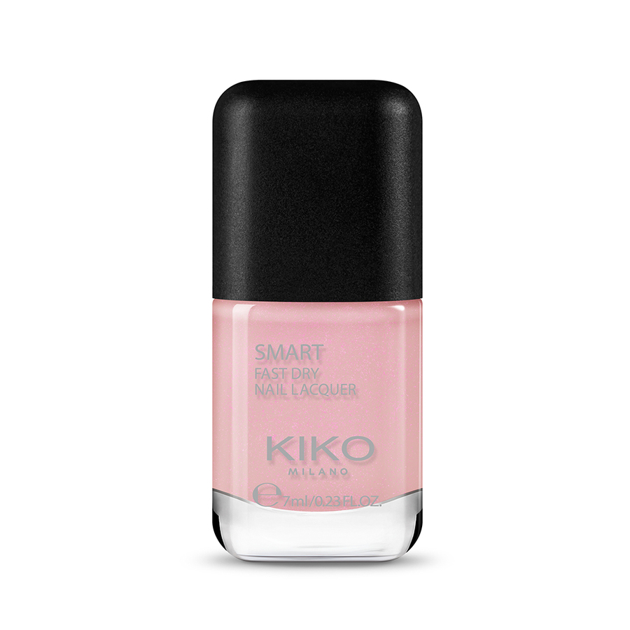 Лак для ногтей Kiko Milano Smart nail lacquer 55 Pearly Light Rose 7 мл