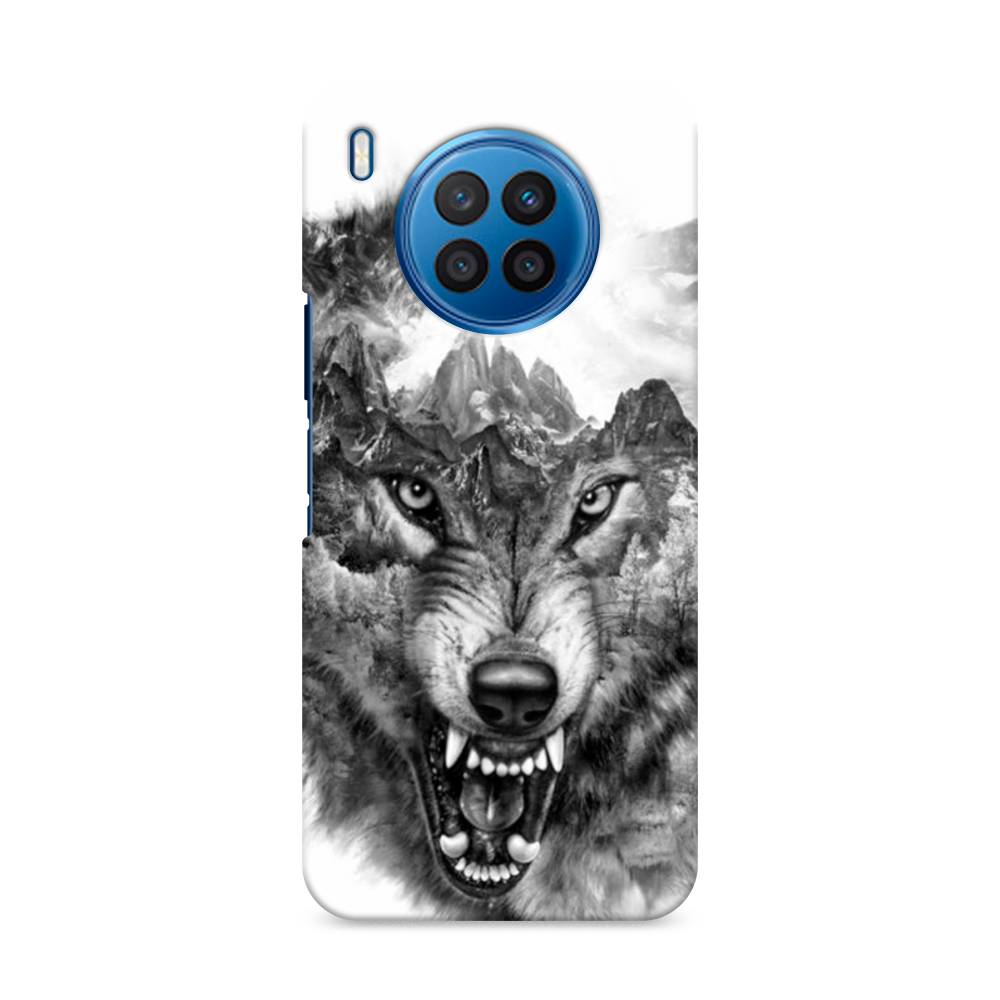 

Чехол Awog "Волк в горах" для Huawei Nova 8i, 6106320-1