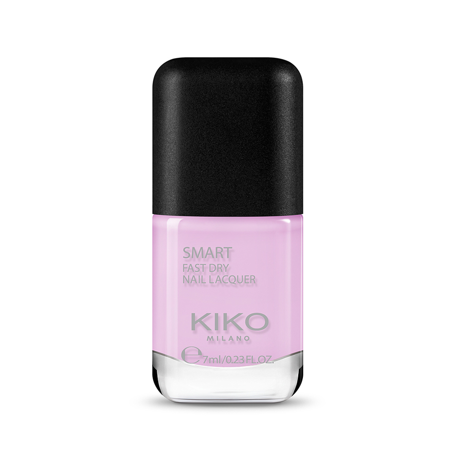 Лак для ногтей Kiko Milano Smart nail lacquer 75 Pastel Lilac 7 мл тени для век kiko milano lasting mousse eyeshadow стойкие муссовые 07 фиолетовый 4 5 мл