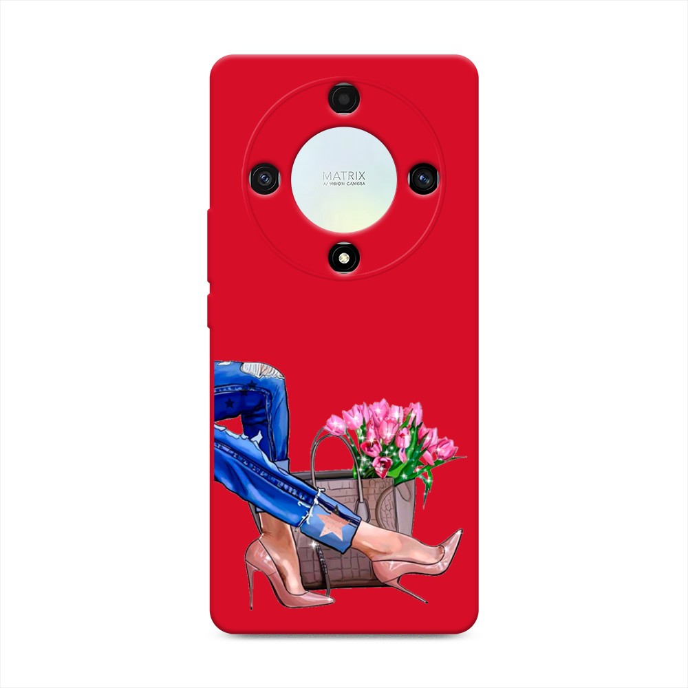 

Чехол Awog на Honor X9A "Каблучки", Синий, 6120853-1
