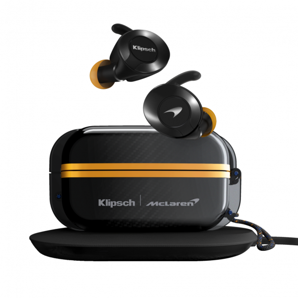 фото Беспроводные наушники klipsch t5 2 true wireless sport mclaren