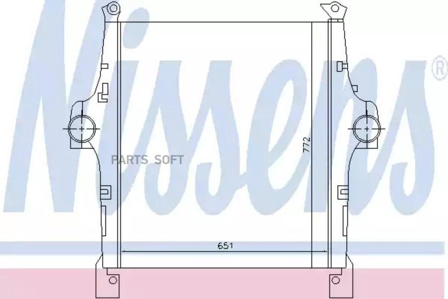 

Интеркулер Nissens 97047