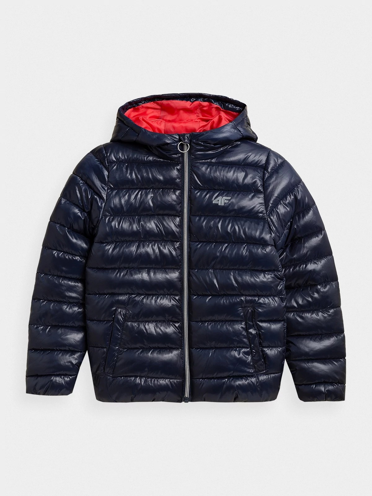 

Куртка 4F GIRL'S JACKETS HJZ21-JKUDP001-31S цв.синий р. 134, HJZ21-JKUDP001-31S