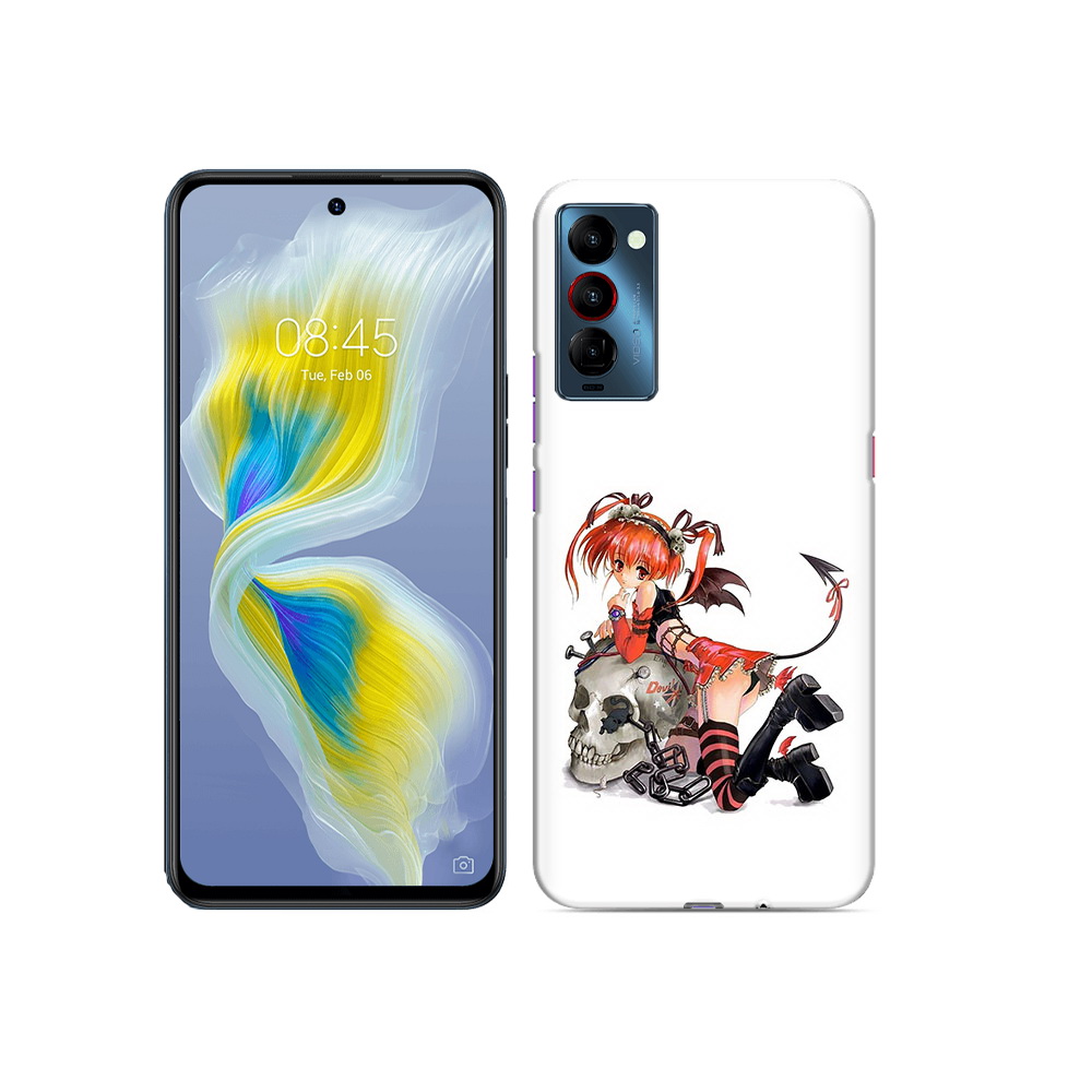 

Чехол MyPads Tocco для Tecno Camon 18 аниме, Прозрачный, Tocco
