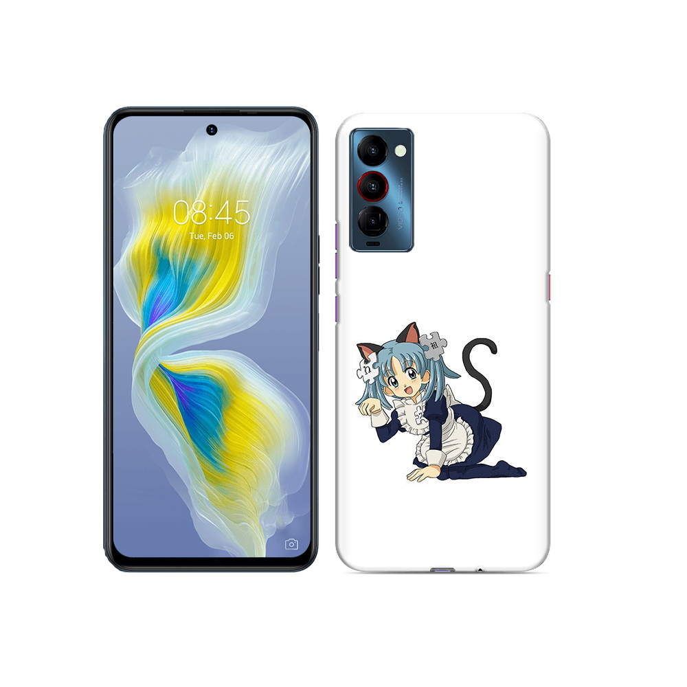 

Чехол MyPads Tocco для Tecno Camon 18 аниме3, Прозрачный, Tocco