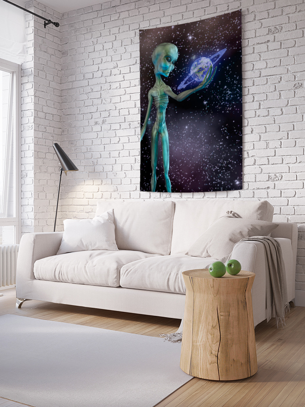 

Вертикальное фотопанно на стену JoyArty Звездные пришельцы 100x150 см, Звездные пришельцы