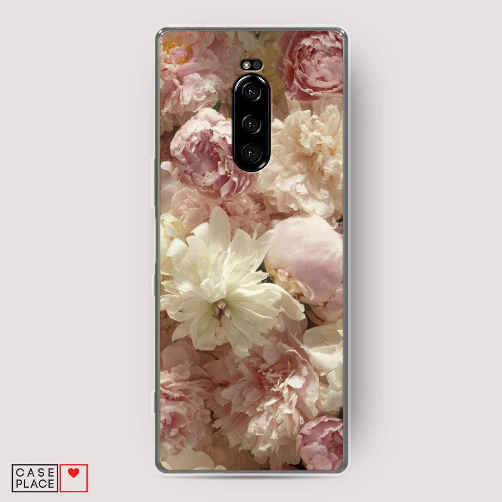 

Чехол Awog на Sony Xperia 1/XZ4 "Пионы светлые", Разноцветный, 54250-8