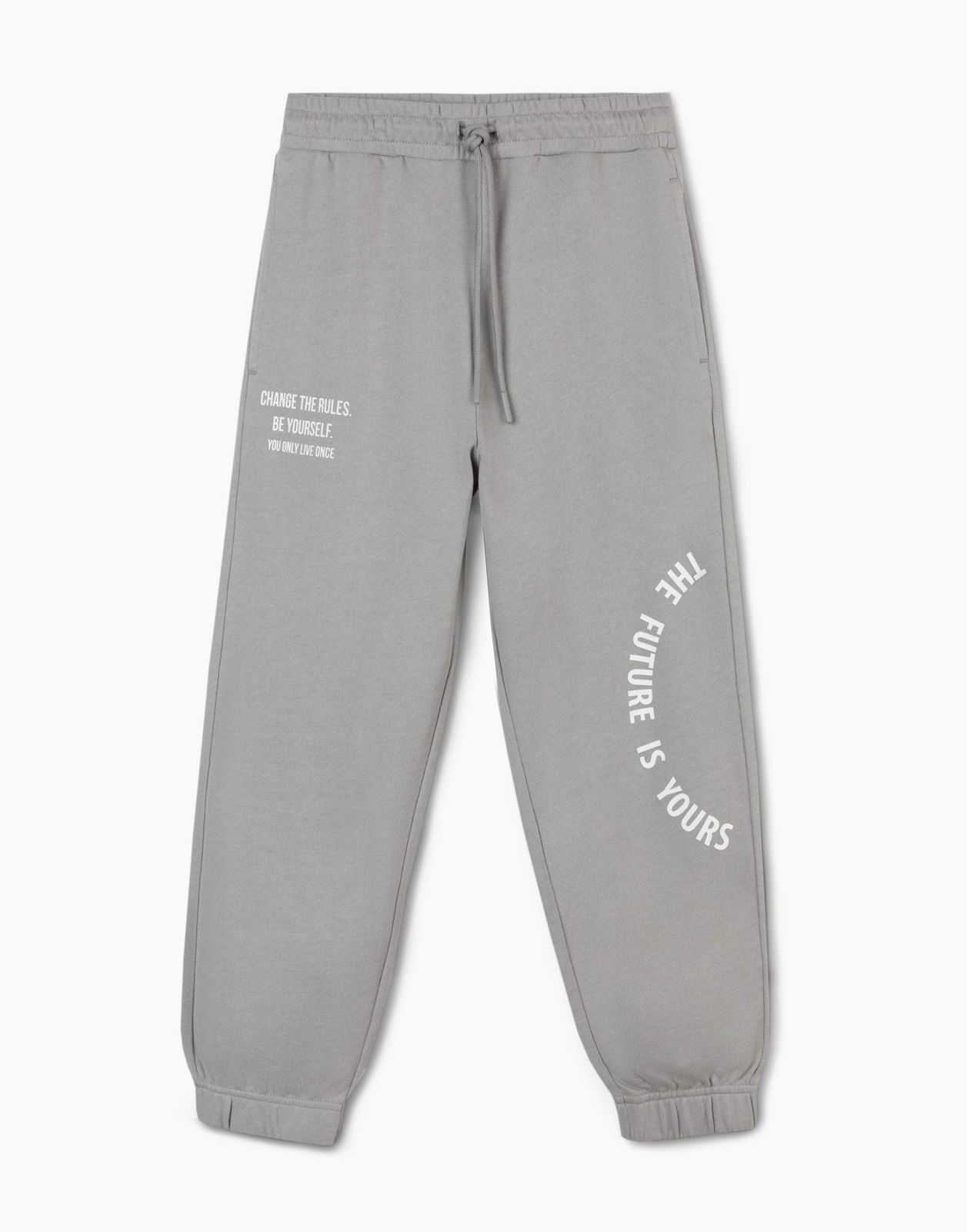 Спортивные брюки для мальчика Gloria Jeans BAC013002 серый 2-4г/104