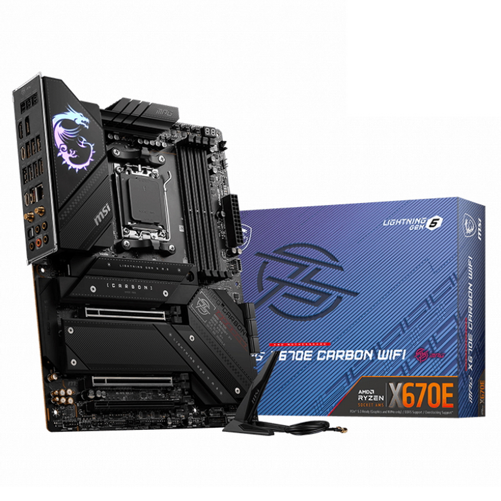 

Материнская плата MSI MPG X670E CARBON WIF, MPG X670E CARBON WIF