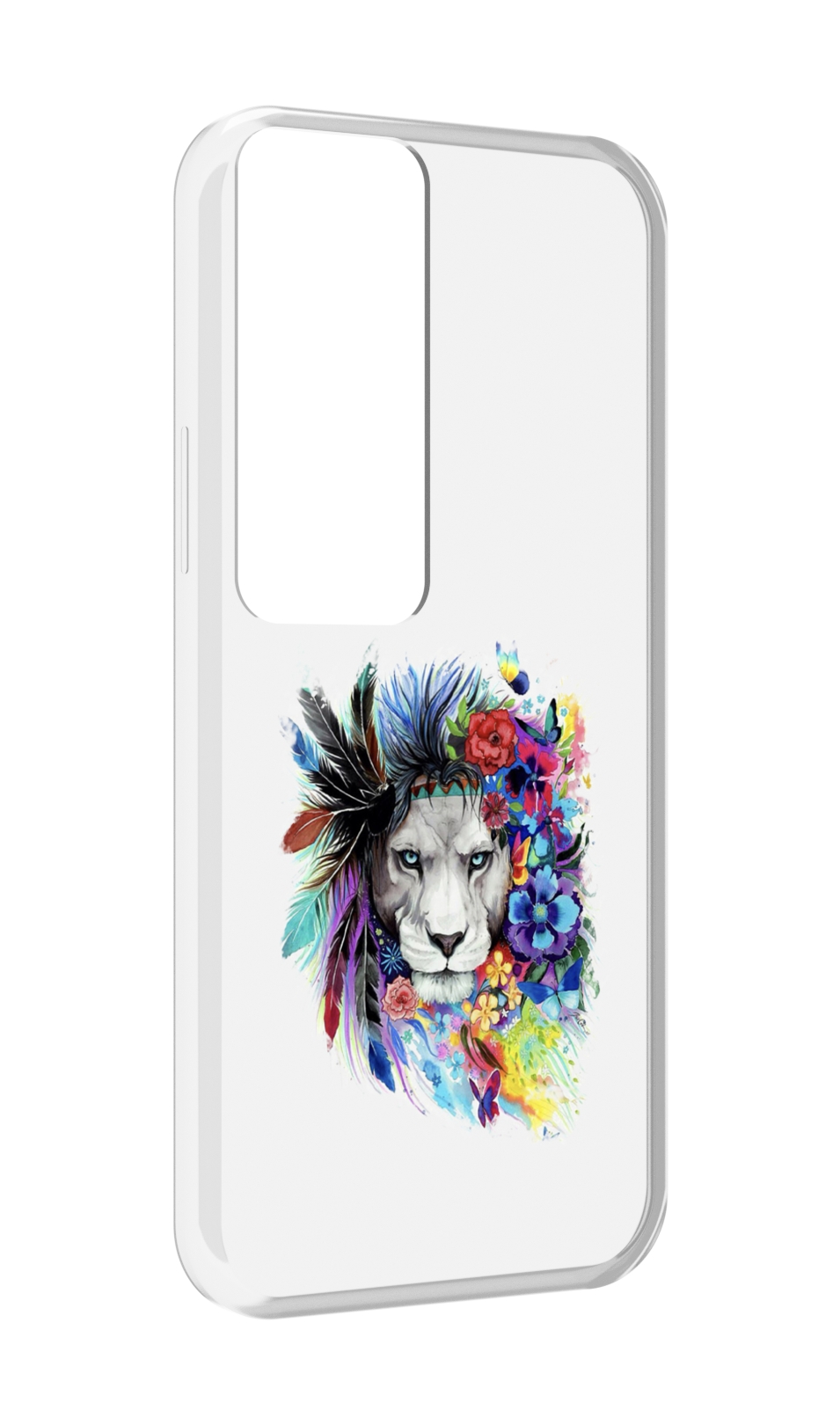 

Чехол MyPads Лев 2 для Tecno Pova Neo 2, Прозрачный, Tocco