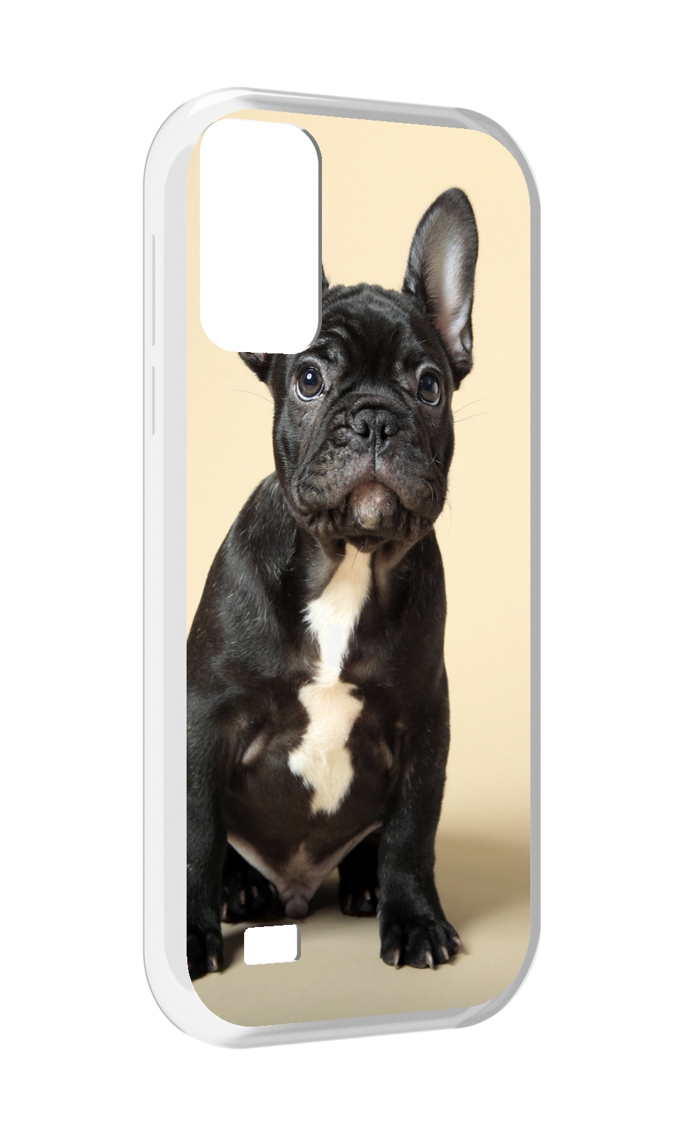 

Чехол MyPads французскии бульдог для Oukitel C31, Прозрачный, Tocco