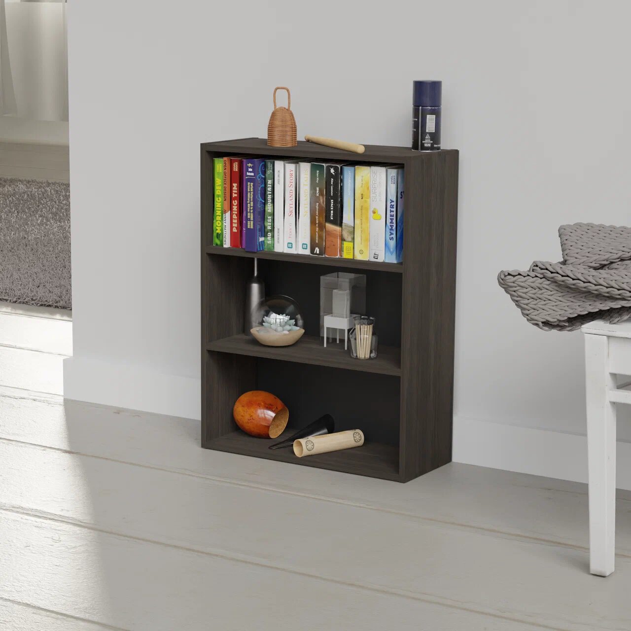 

Стеллаж Basic mini, 600x237x785, венге, Коричневый, Basic mini