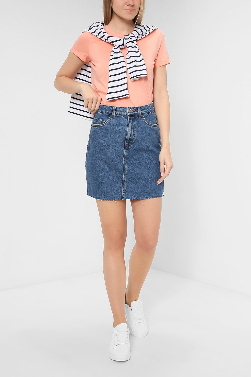 

Юбка женская Vero Moda 10240472 синяя XS, 10240472