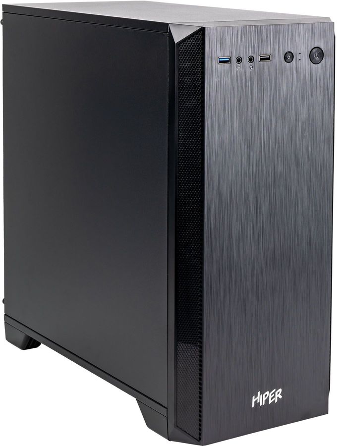 

Корпус компьютерный Hiper H606 без БП, ATX, чёрный