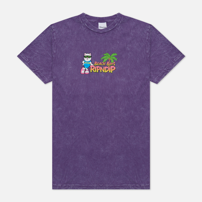 

Футболка мужская Ripndip RND9353 фиолетовая S, RND9353