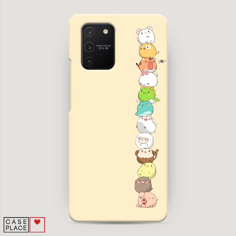 

Пластиковый чехол "Питомцы Чиби" на Samsung Galaxy A91, 29920-1