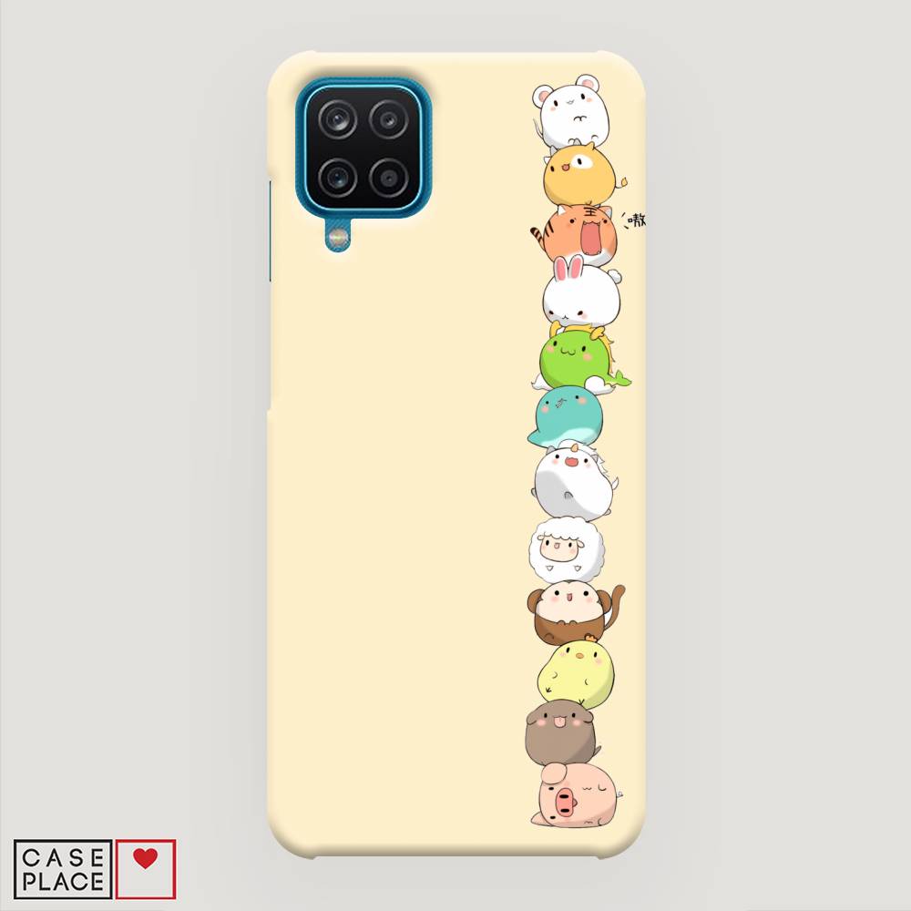 

Пластиковый чехол "Питомцы Чиби" на Samsung Galaxy M12, 2102620-1