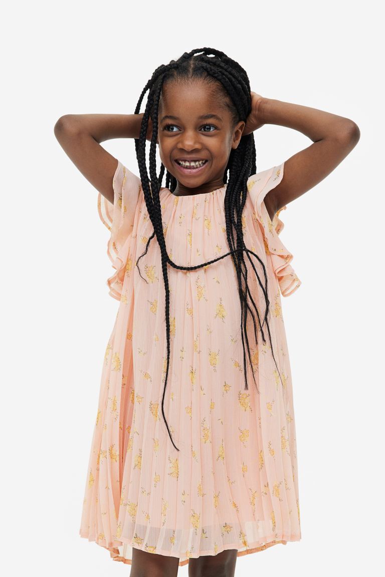 Платье детское H&M 1031248, цвет розовый/разноцветный, размер 116 (доставка из-за рубежа)