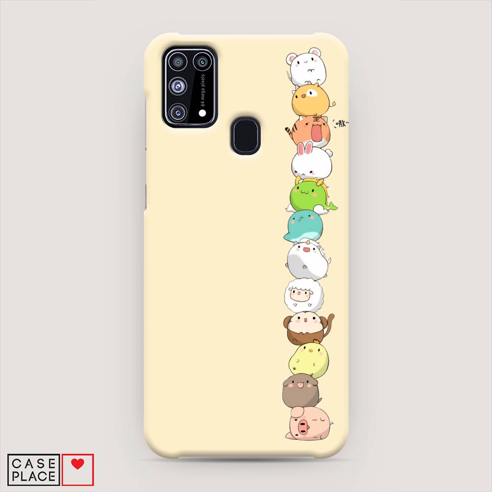 

Пластиковый чехол "Питомцы Чиби" на Samsung Galaxy M31, 2100720-1